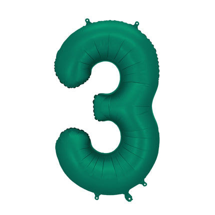 Palloncino a 3 anni Verde Vuoto 86cm