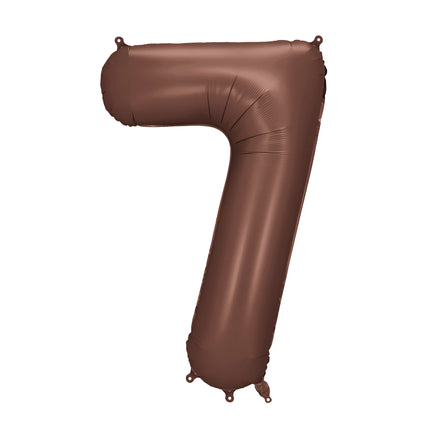 Palloncino a 7 anni con figura marrone 86 cm