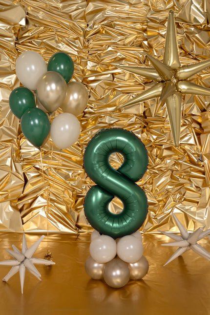 Palloncino 8 anni verde 86 cm