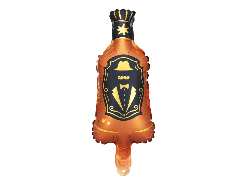 Palloncino a elio con bottiglia di whisky vuoto da 12 cm