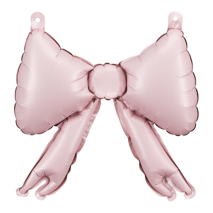 Palloncino a fiocco rosa chiaro 25 cm