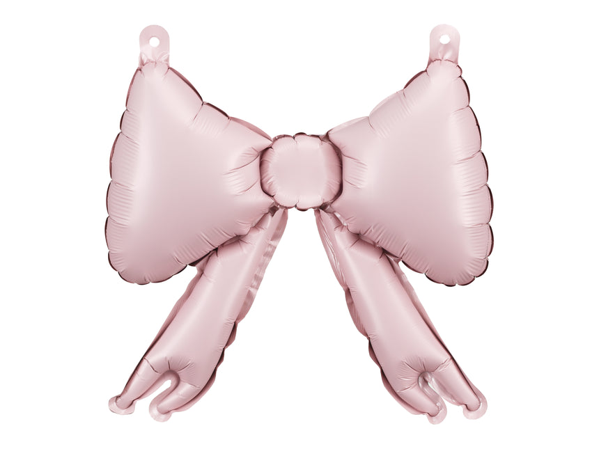Palloncino a fiocco rosa chiaro 25 cm