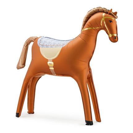 Palloncino Cavallo Marrone Vuoto 1,1m