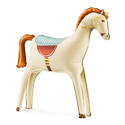 Palloncino Cavallo Bianco Vuoto 86cm