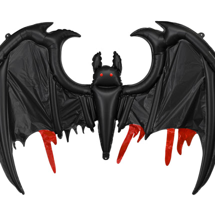 Pallone Pipistrello Nero Vuoto 1,20m