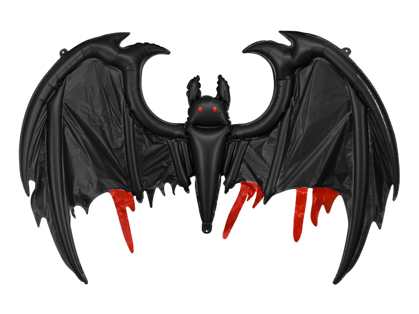 Pallone Pipistrello Nero Vuoto 1,20m