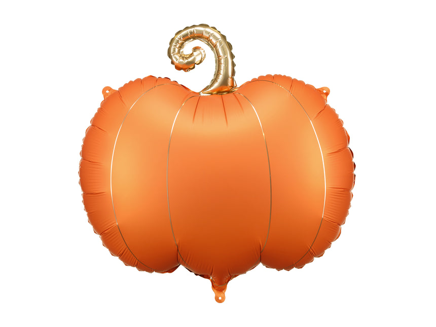 Palloncino ad elio zucca arancione vuoto 62 cm