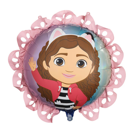 Pallone in foil con volant della Gabby's Dollhouse, 52x52 cm