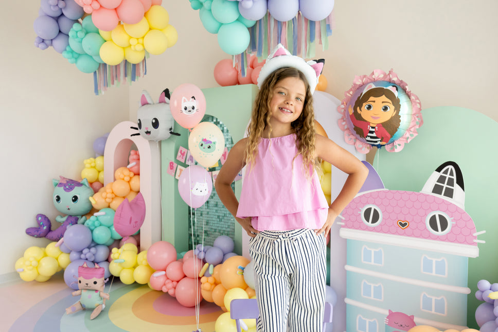 Pallone in foil con volant della Gabby's Dollhouse, 52x52 cm