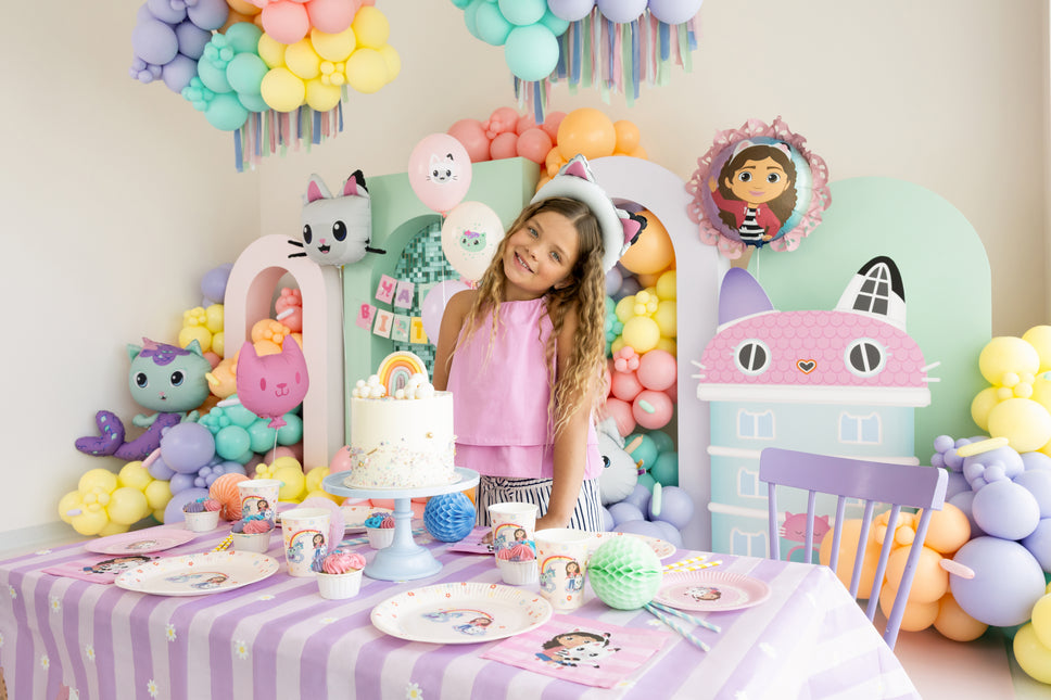 Pallone in foil con volant della Gabby's Dollhouse, 52x52 cm