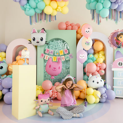 Baby Box & Palloncini in foil per gatti, 43x46 cm e 35x37 cm