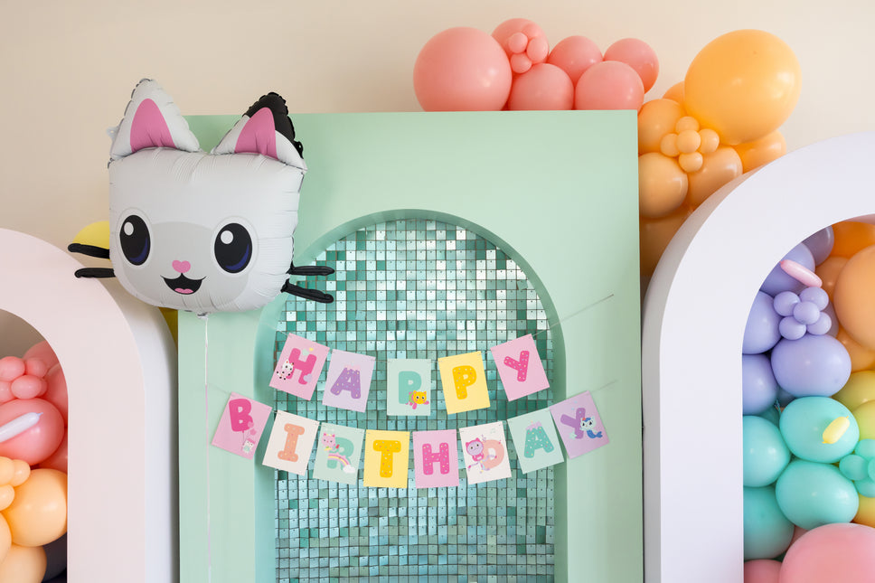Pallone in foil Pandy Paws, 65x57 cm