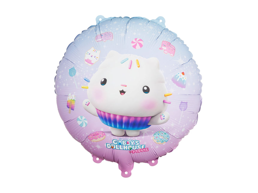 Palloncino in foil rotondo Cakey 35 cm