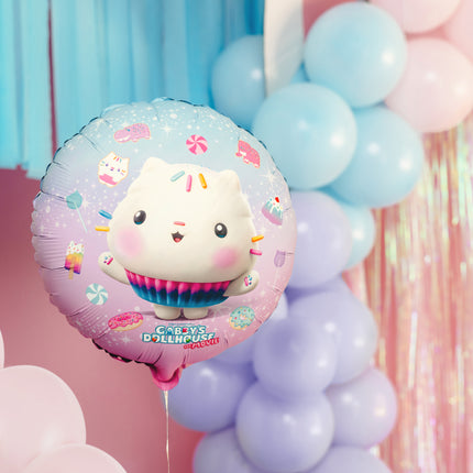 Palloncino in foil rotondo Cakey 35 cm
