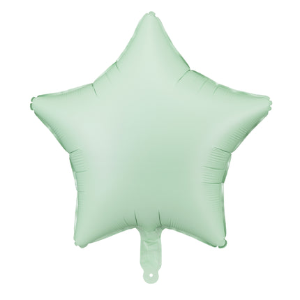 Palloncino a elio Star Turchese Vuoto 48cm