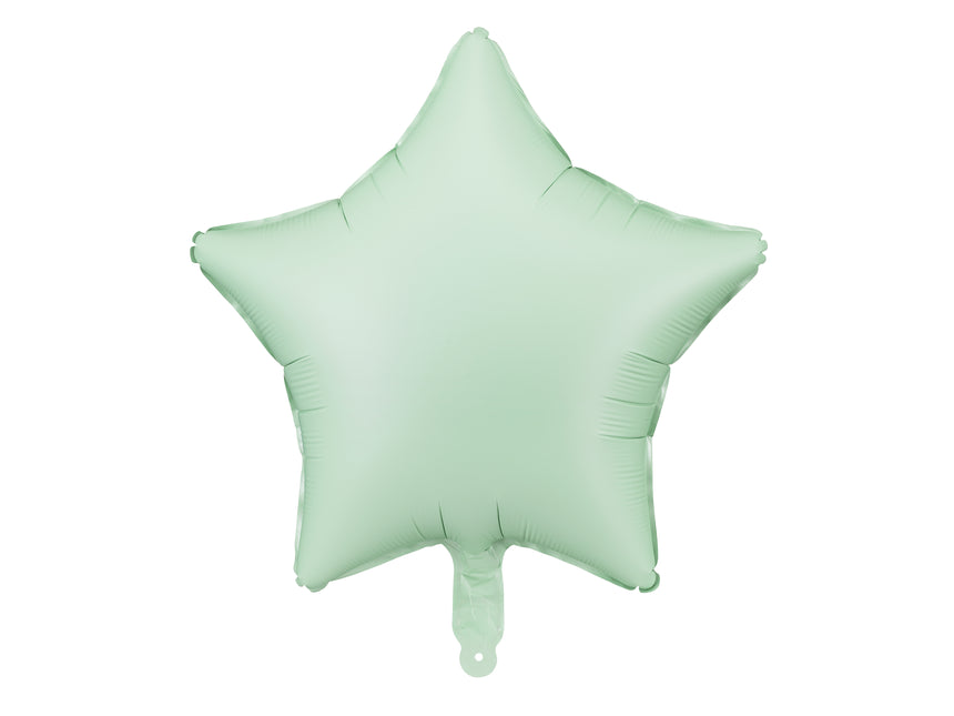 Palloncino a elio Star Turchese Vuoto 48cm