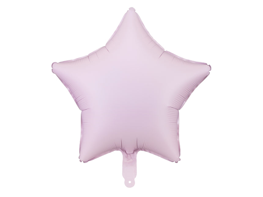 Palloncino ad elio Star viola vuoto 48 cm