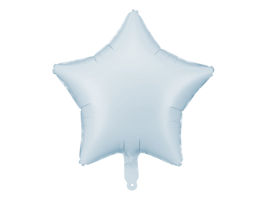 Palloncino a elio Star blu vuoto 48 cm