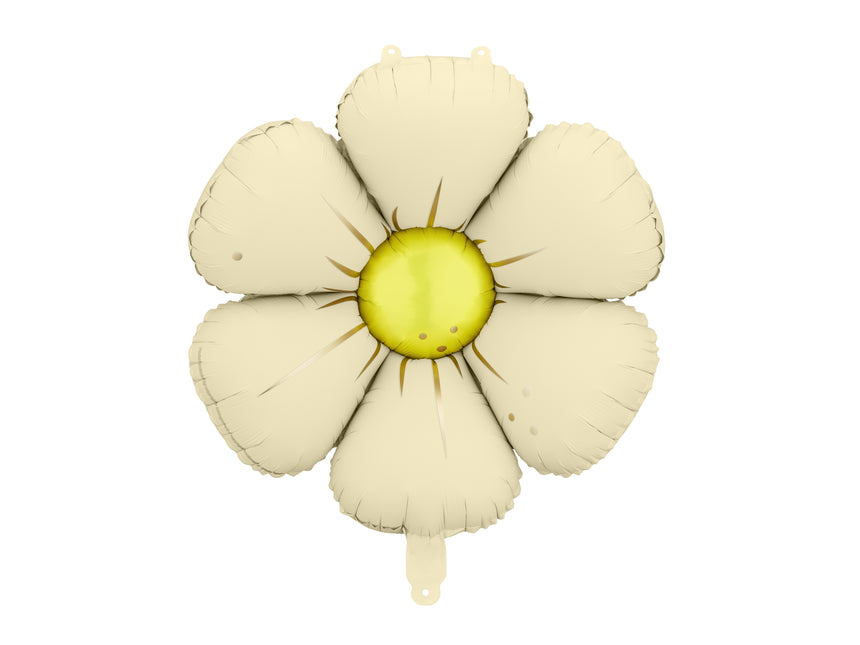 Palloncino a elio a forma di fiore Beige vuoto 65cm 4 pezzi