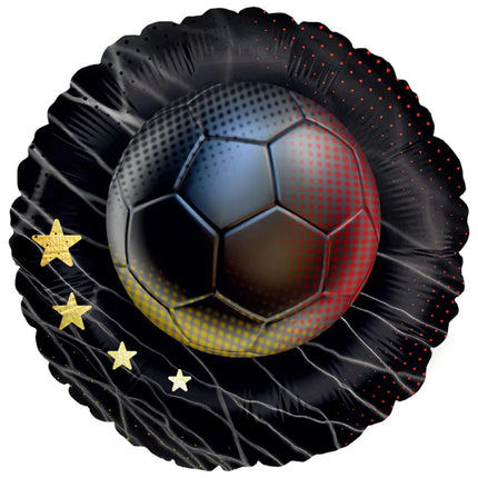 Palloncino a elio a forma di pallone da calcio Germania vuoto 45 cm