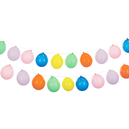 Ghirlanda di palloncini colorati