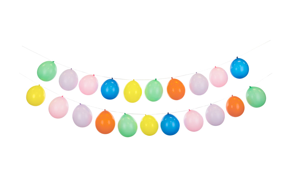 Ghirlanda di palloncini colorati