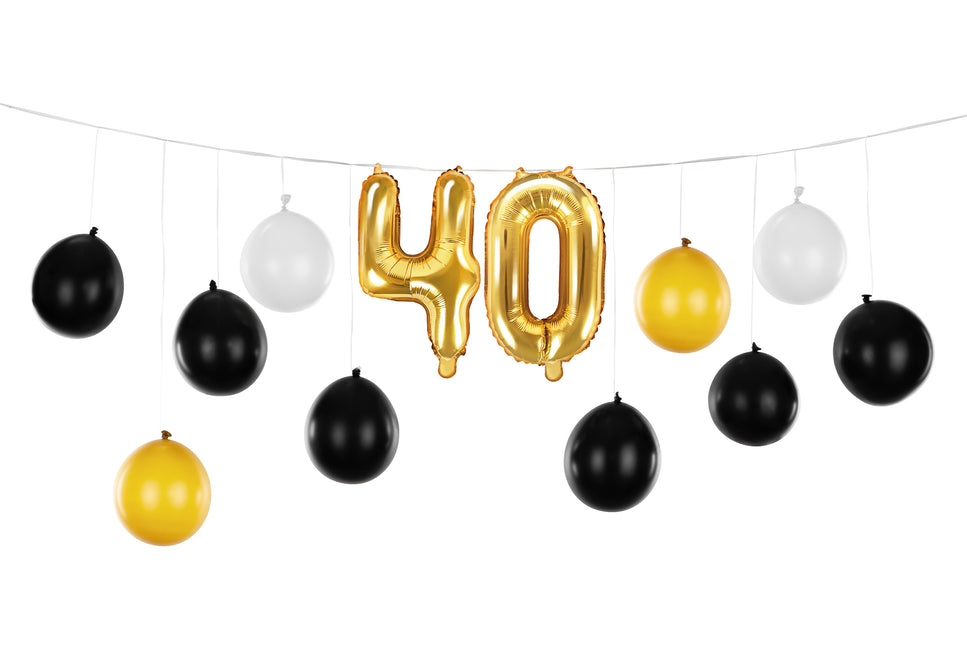 Ghirlanda di palloncini 40 anni 2,6 m