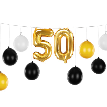 Ghirlanda di palloncini 50 anni 2,6 m