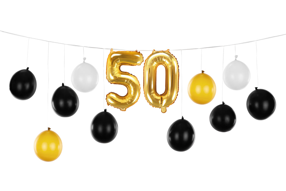 Ghirlanda di palloncini 50 anni 2,6 m