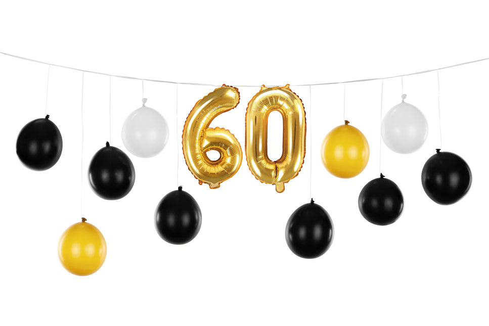 Ghirlanda di palloncini 60 anni 2,6 m