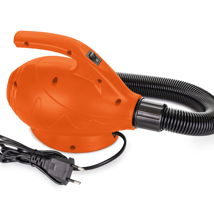 Pompa per palloncini arancione elettrica