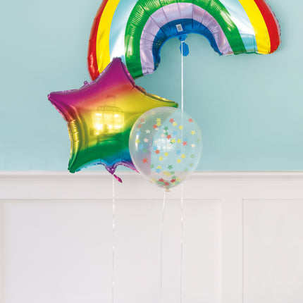 Frange peso palloncino oro 21 cm