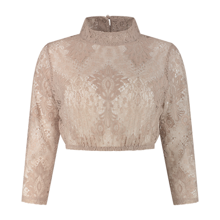 Camicetta Oktoberfest Marrone Donna