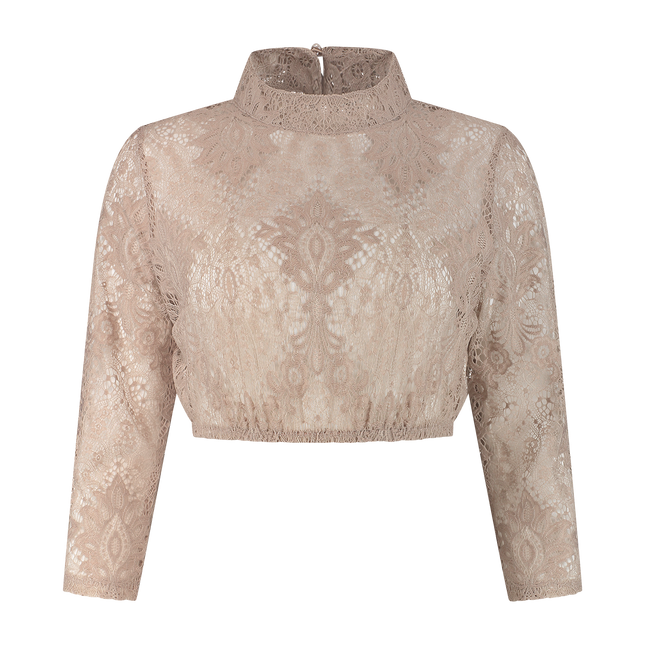 Camicetta Oktoberfest Marrone Donna