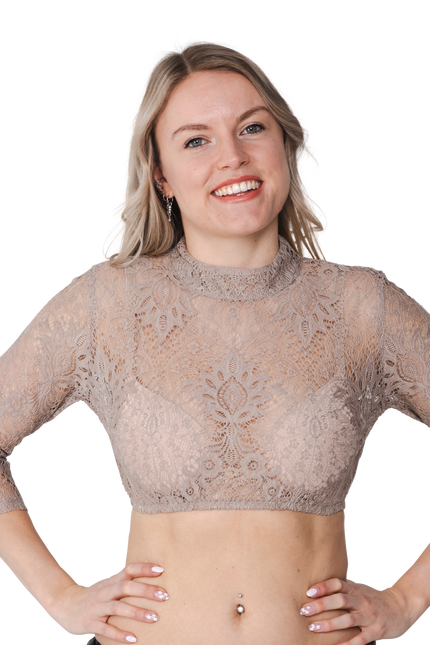 Camicetta Oktoberfest Marrone Donna