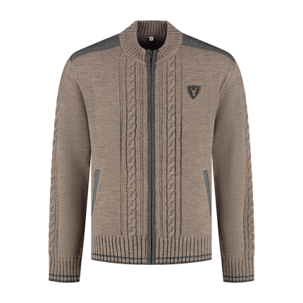 Gilet Oktoberfest marrone