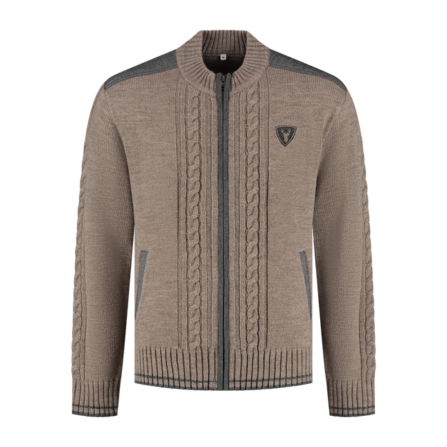 Gilet Oktoberfest marrone