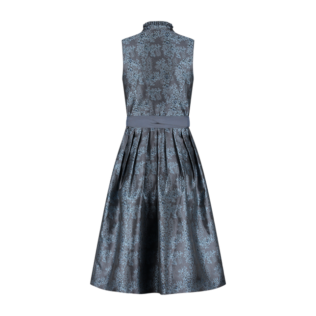 Abito Dirndl Grigio Oktoberfest Donna 2 pezzi