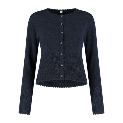 Gilet Oktoberfest Donna Blu Scuro