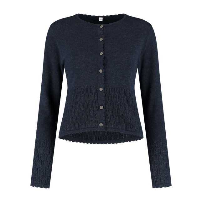 Gilet Oktoberfest Donna Blu Scuro