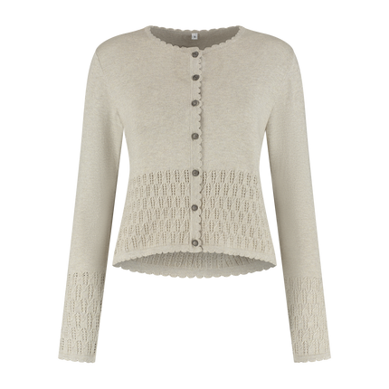 Gilet Oktoberfest Beige Donna