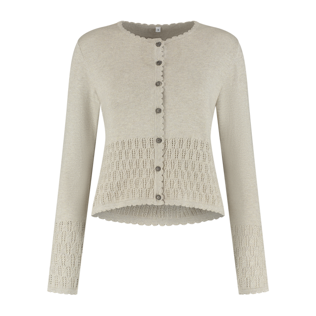 Gilet Oktoberfest Beige Donna
