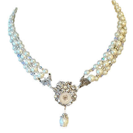 Collana di perle Pietra preziosa