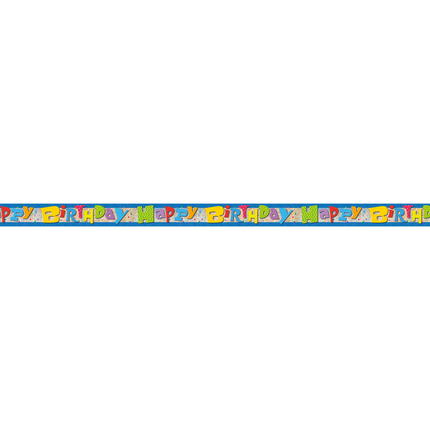 Striscione a forma di prisma per il compleanno, 12 piedi