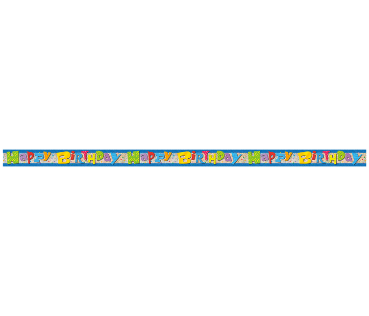 Striscione a forma di prisma per il compleanno, 12 piedi