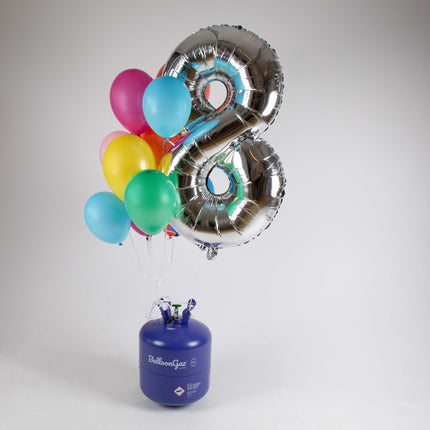Bombola di elio per 80 palloncini