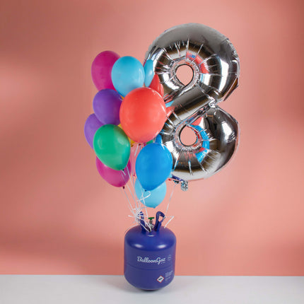 Bombola di elio per 80 palloncini