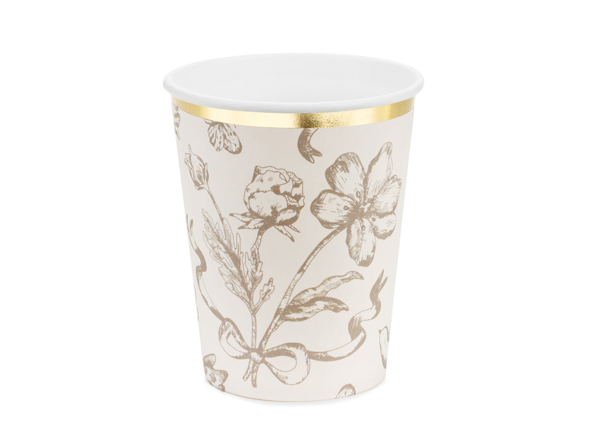 Tazza per fiori 220ml 6pz
