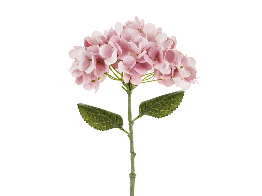 Ortensia rosa finta da 35 cm