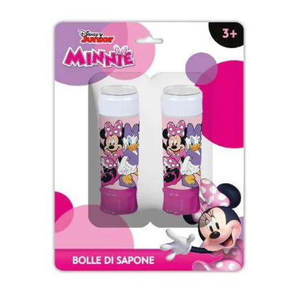 Soffiatore di bolle Minnie Mouse 2 pezzi